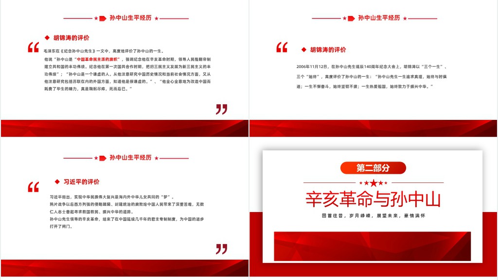 孙中山与辛亥革命PPT党课 孙中山与辛亥革命PPT党课