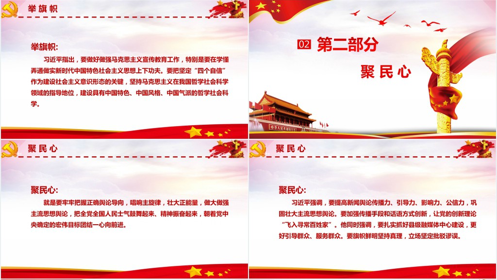 新形势下宣传思想工作党政宣传PPT党课 新形势下宣传思想工作党政宣传PPT党课