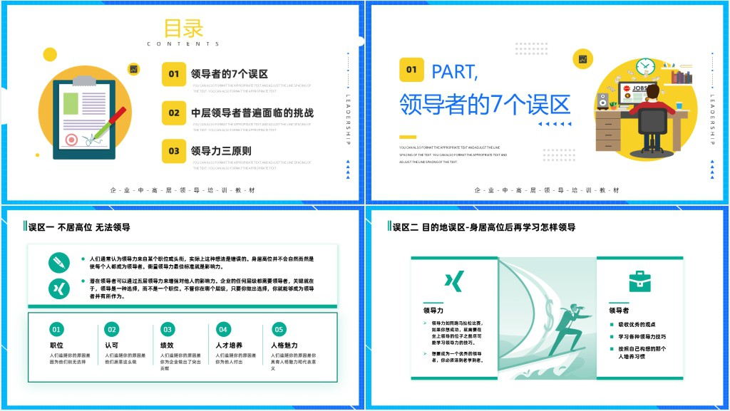 领导力培训PPT商务风企业领导力培训课件