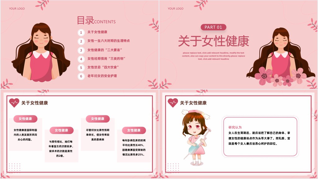 孕育生命关爱女性健康知识PPT课件 孕育生命关爱女性健康知识PPT课件
