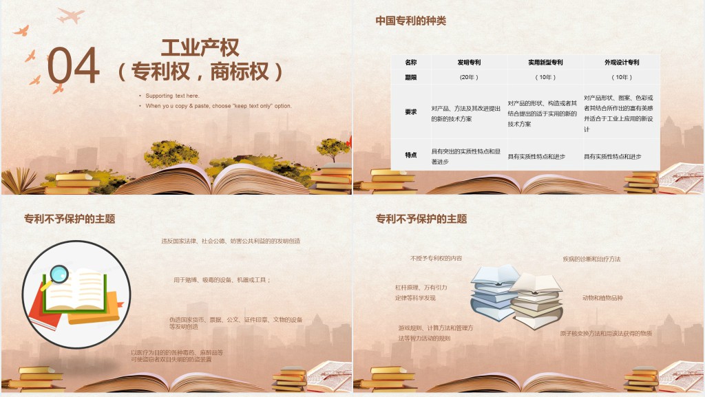 知识产权运营科普PPT模板 知识产权运营科普PPT模板