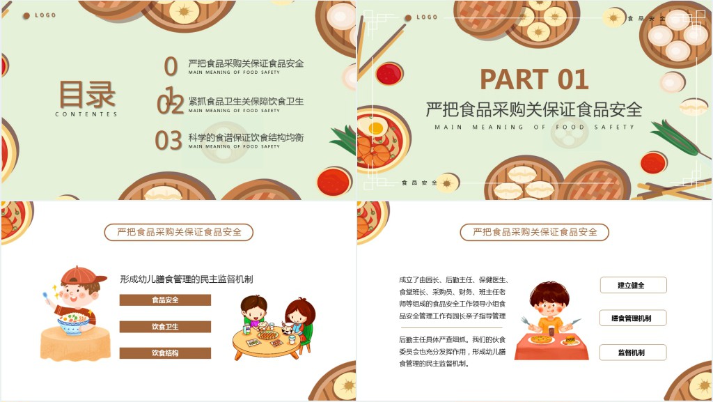 幼儿园膳食委员会PPT课件
