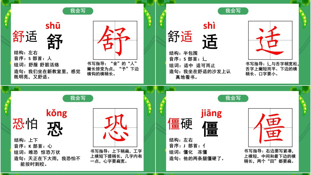 部编人教版小学四年级语文上册一个豆荚里的五粒豆课文PPT课件 部编人教版小学四年级语文上册一个豆荚里的五粒豆课文PPT课件