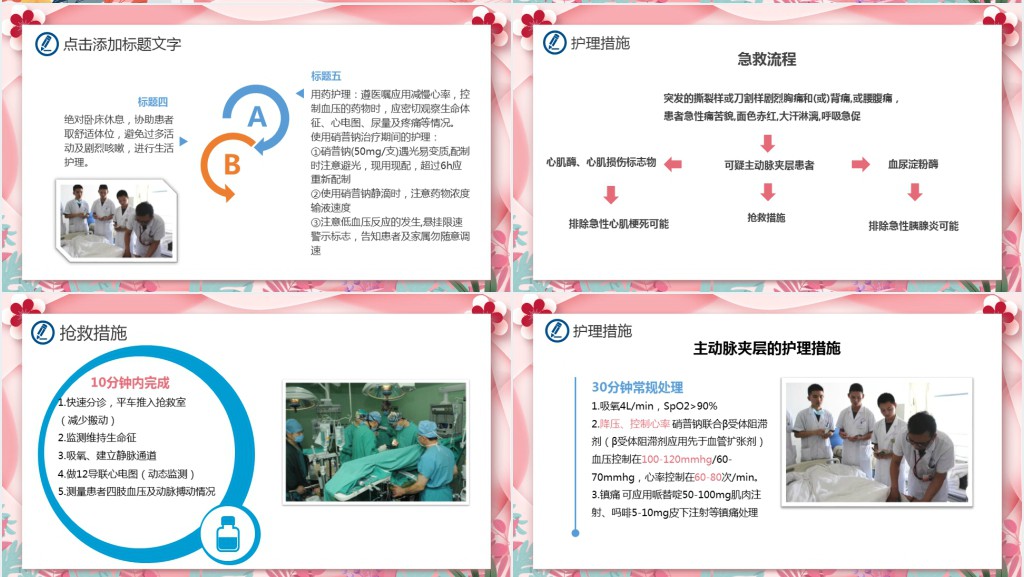 主动脉夹层病人的急救护理PPT课件