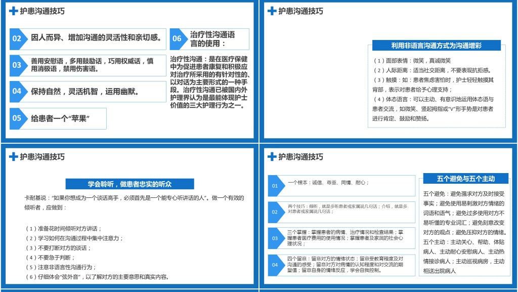 护患沟通技巧培训PPT课件 护患沟通技巧培训PPT课件