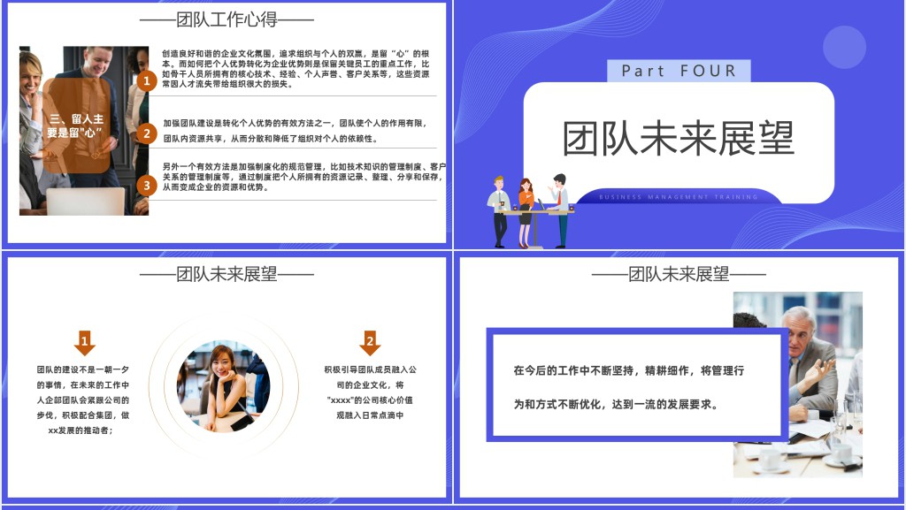 团队建设总结汇报PPT简约风企业团队建设培训课件