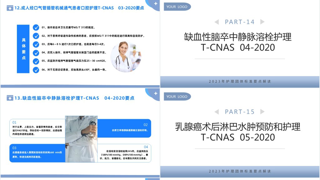 护理团体标准22项PPT模板 护理团体标准22项PPT模板