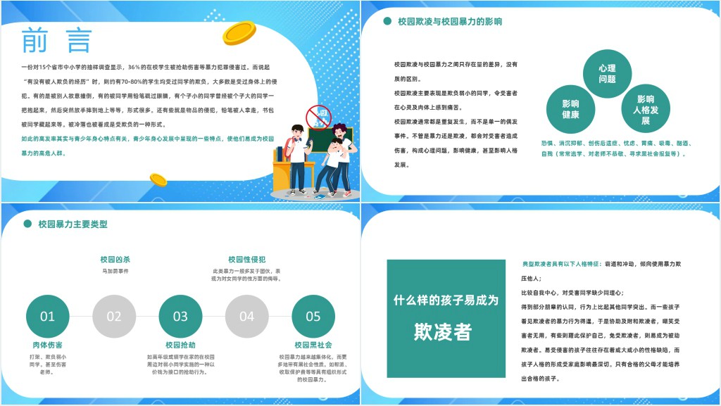 学生如何应对校园欺凌和校园暴力课件 学生如何应对校园欺凌和校园暴力课件