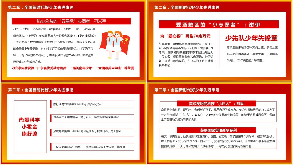努力争做新时代好少年PPT课件 努力争做新时代好少年PPT课件