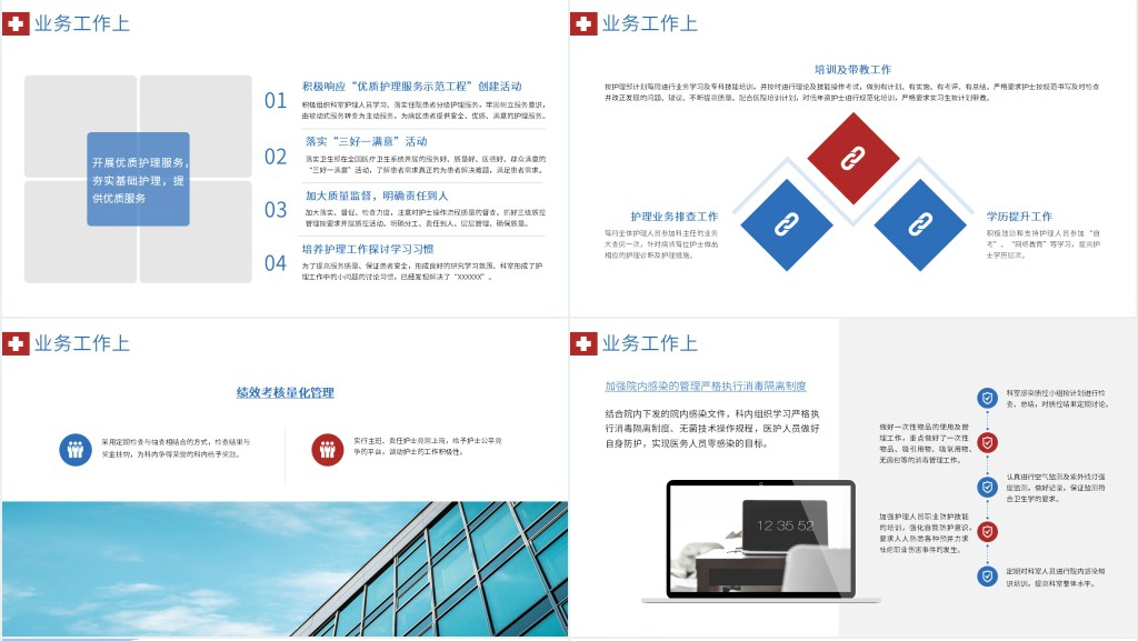 外科护士长年终总结范文PPT模板 外科护士长年终总结范文PPT模板