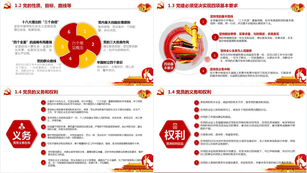 政府党委党支部党员党务基本知识学习课程PPT党课 政府党委党支部党员党务基本知识学习课程PPT党课