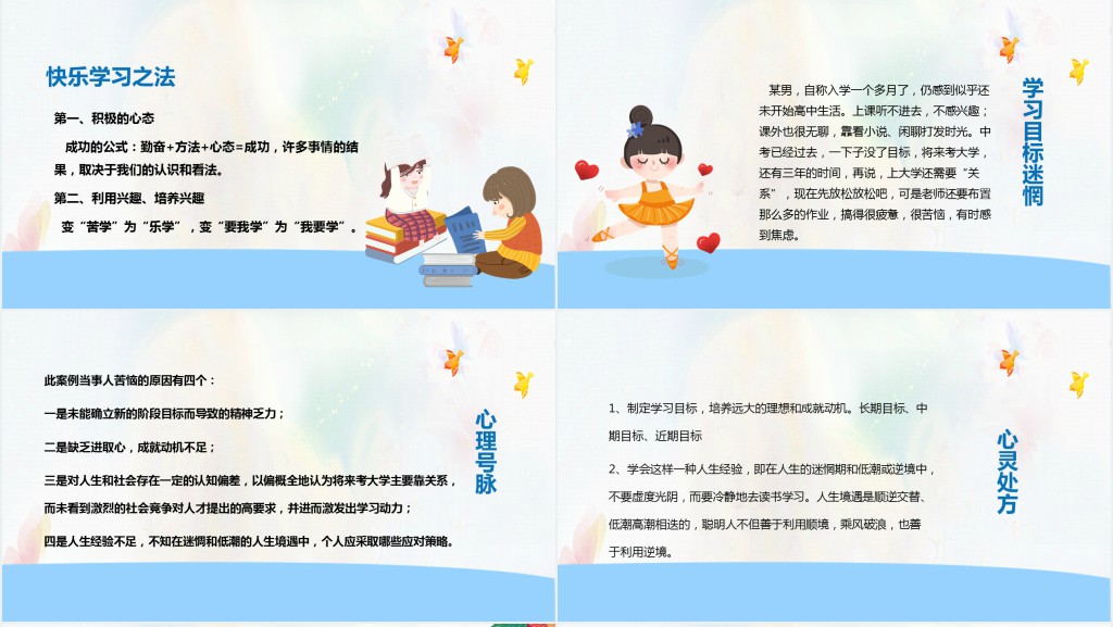 高中心理开学第一课PPT课件 高中心理开学第一课PPT课件