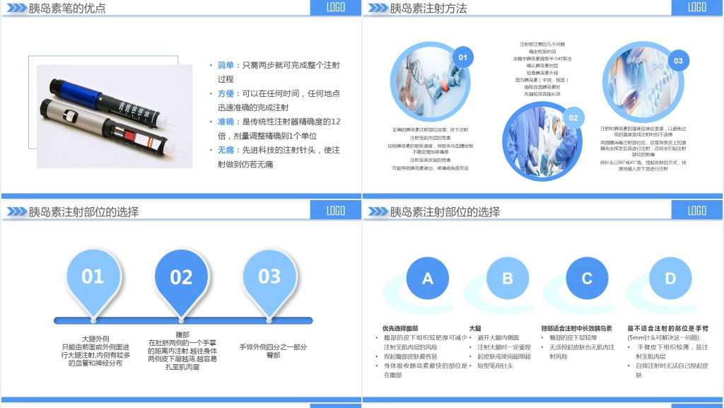 原创内容完整糖尿病健康知识宣讲PPT