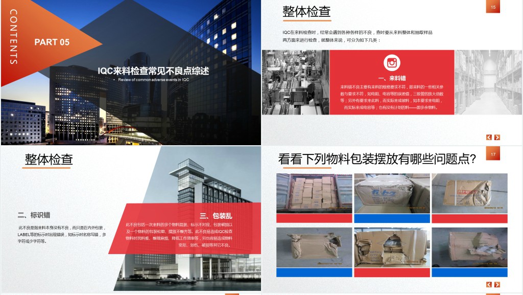 大气商务实用IQC基础知识培训课件PPT模版