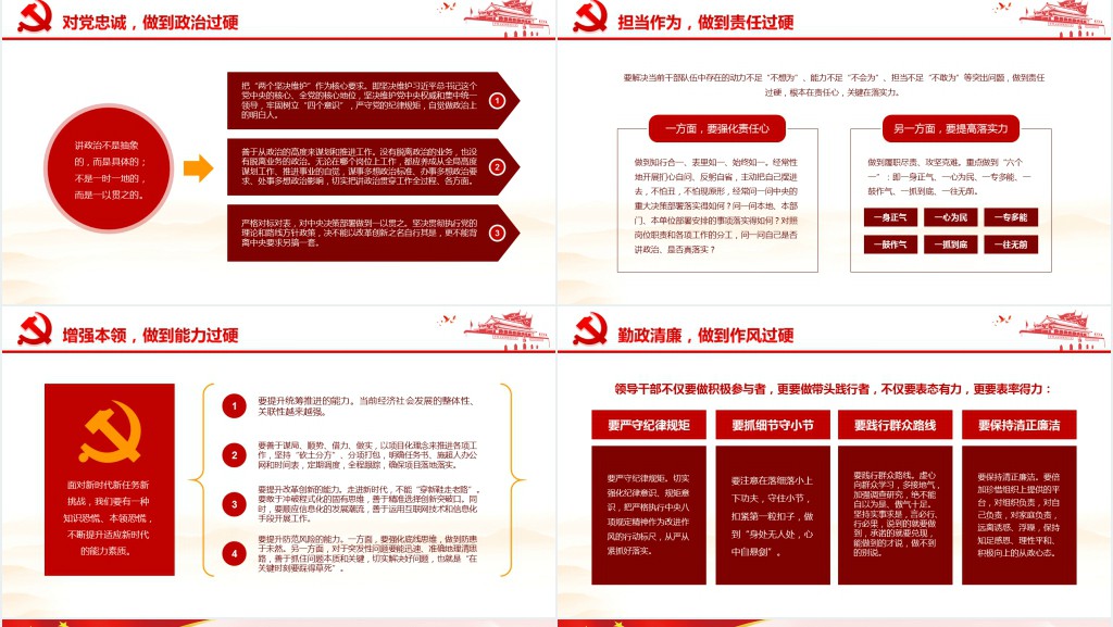 敢担当有作为筑梦新时代党组织党课学习PPT党课 敢担当有作为筑梦新时代党组织党课学习PPT党课