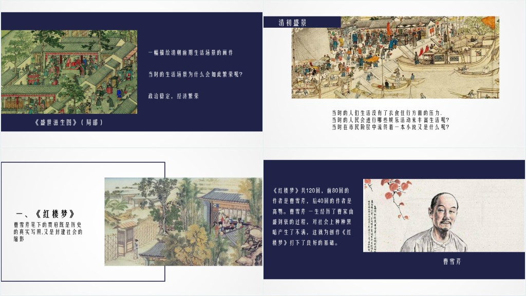 七年级历史下册清朝前期的文学艺术PPT课件 七年级历史下册清朝前期的文学艺术PPT课件