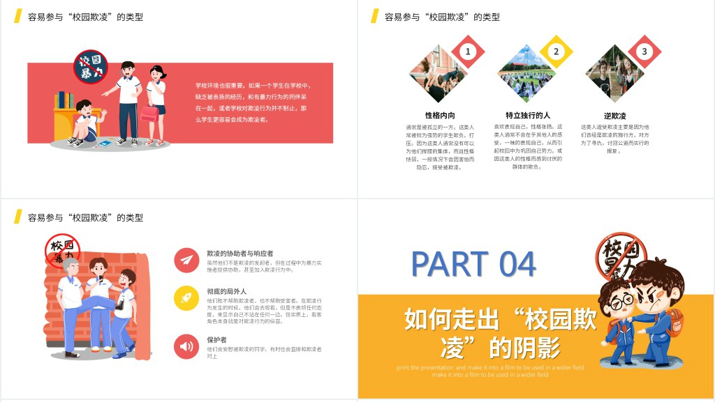 拒绝校园暴力班会材料PPT课件 拒绝校园暴力班会材料PPT课件
