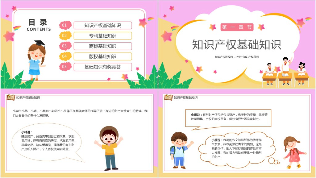 侵犯知识产权宣传进校园PPT课件 侵犯知识产权宣传进校园PPT课件