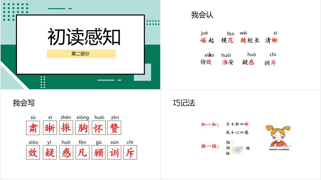 部编人教版小学四年级语文上册为中华之崛起而读书PPT课件 部编人教版小学四年级语文上册为中华之崛起而读书PPT课件