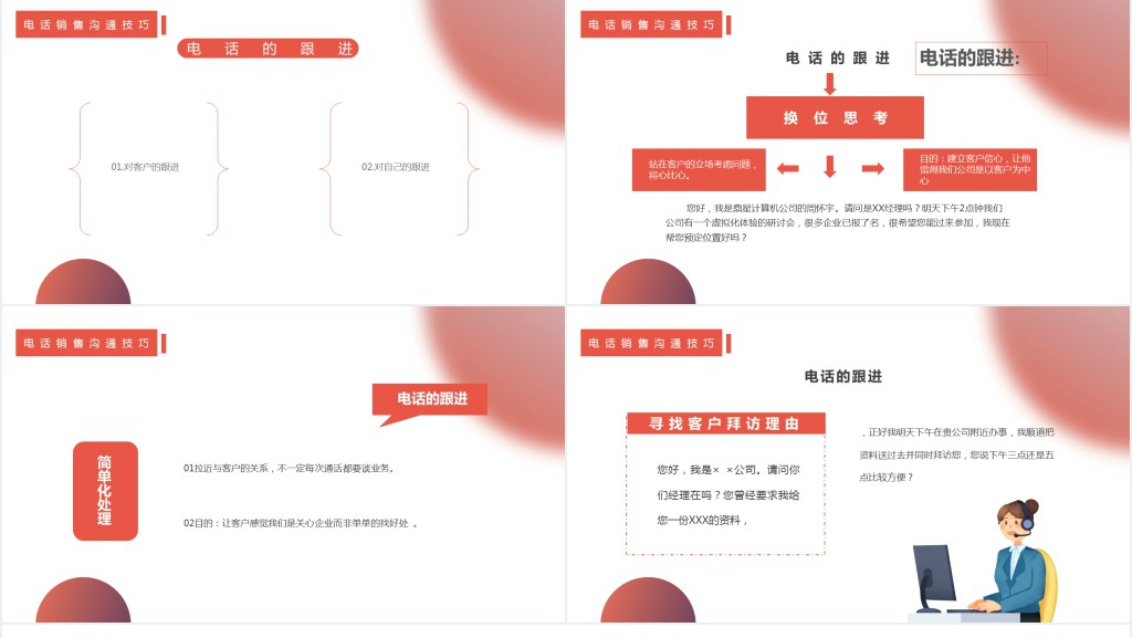 电话销售培训课程PPT课件 电话销售培训课程PPT课件