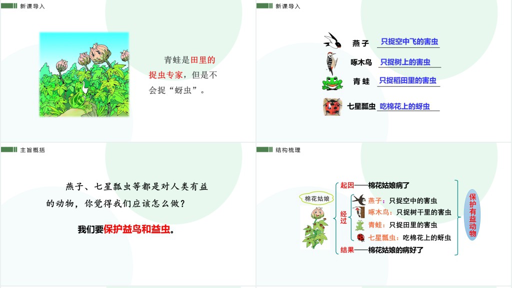 人教版小学一年级语文下册棉花姑娘PPT课件 人教版小学一年级语文下册棉花姑娘PPT课件