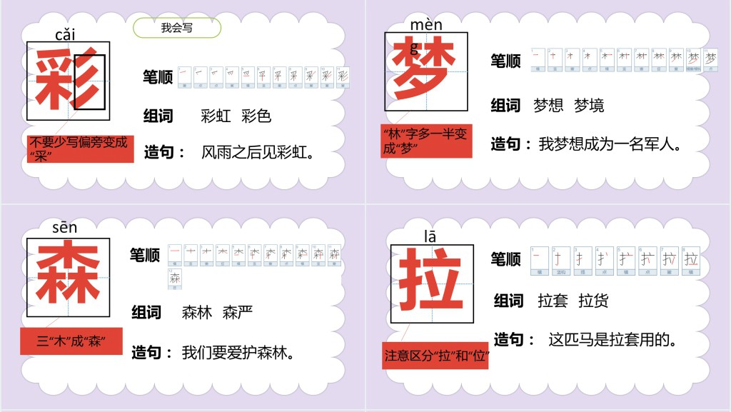 部编人教版小学二年级语文下册彩色的梦PPT课件 部编人教版小学二年级语文下册彩色的梦PPT课件