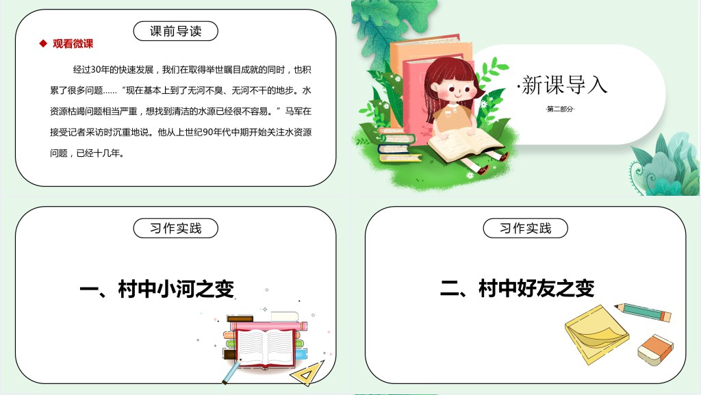 部编人教版小学五年级语文上册二十年后的家乡习作PPT课件 部编人教版小学五年级语文上册二十年后的家乡习作PPT课件