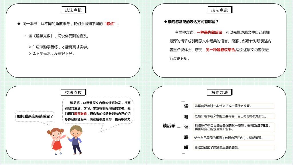 部编人教版小学五年级语文下册写读后感PPT课件 部编人教版小学五年级语文下册写读后感PPT课件