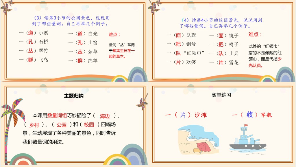 人教版小学二年级语文上册场景歌PPT课件 人教版小学二年级语文上册场景歌PPT课件