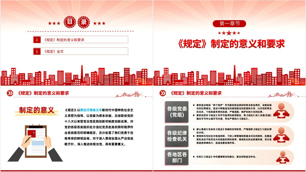 中国共产党处分违纪党员批准权限和程序规定PPT党课 中国共产党处分违纪党员批准权限和程序规定PPT党课