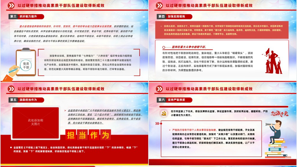 把握时代之需建设堪当重任的高素质干部队伍PPT党课 把握时代之需建设堪当重任的高素质干部队伍PPT党课