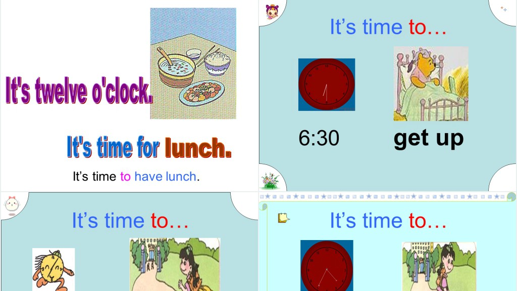 《What Time Is It》第一课时PPT课件 《What Time Is It》第一课时PPT课件