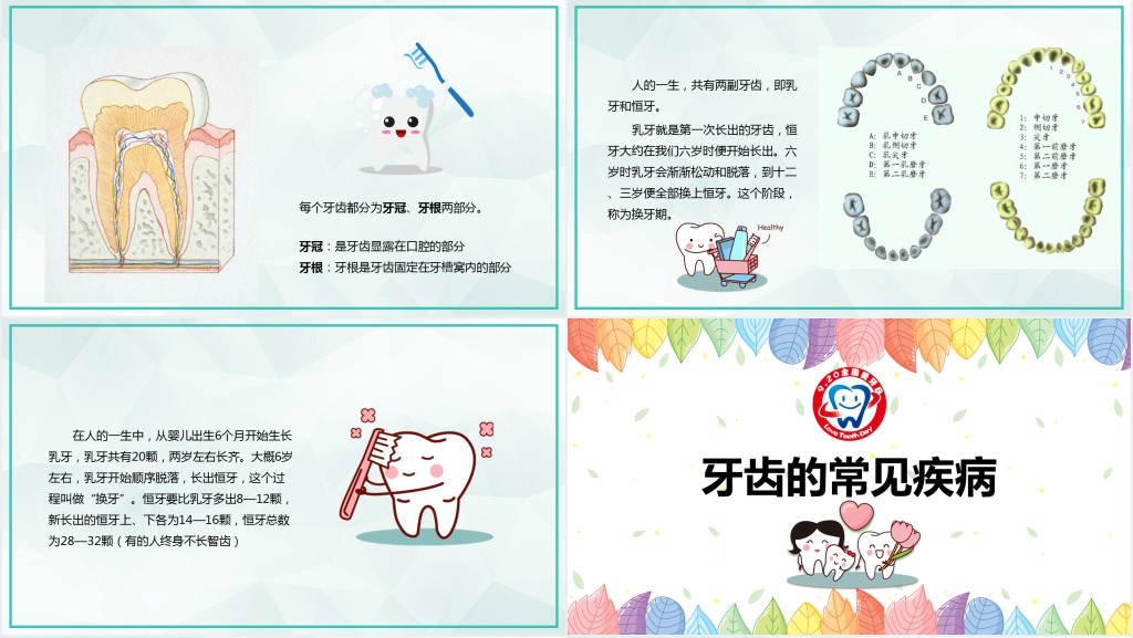 小学全国爱牙日主题班会PPT课件 小学全国爱牙日主题班会PPT课件