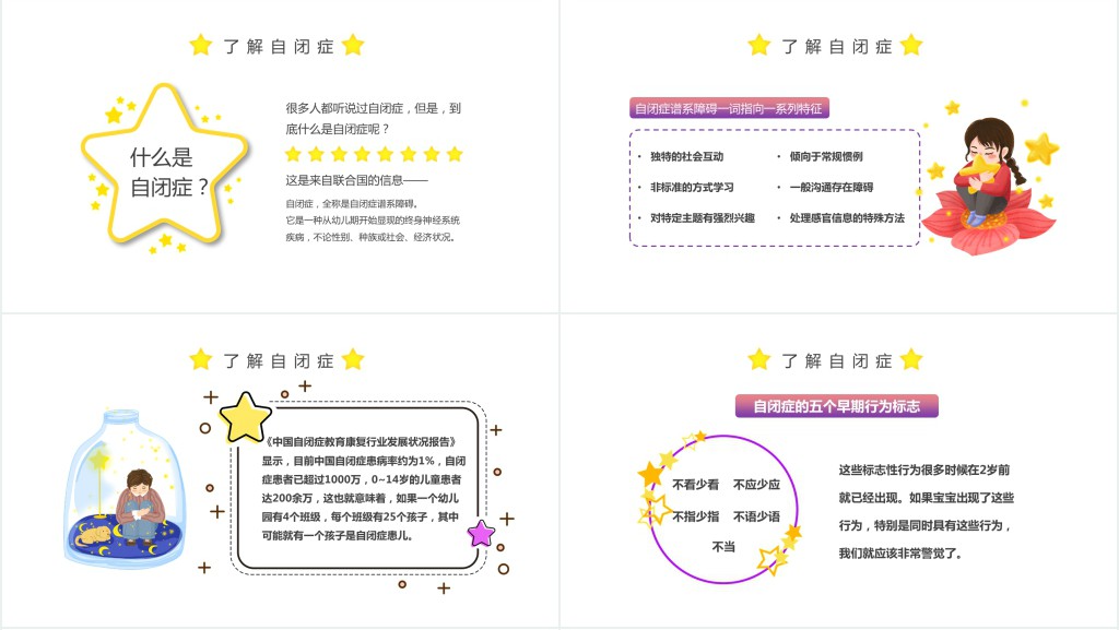 儿童自闭症科普小知识PPT课件 儿童自闭症科普小知识PPT课件