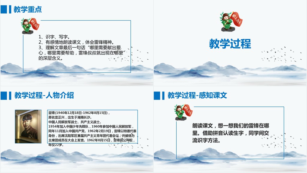 人教版二年级语文雷锋叔叔你在哪里PPT课件 人教版二年级语文雷锋叔叔你在哪里PPT课件