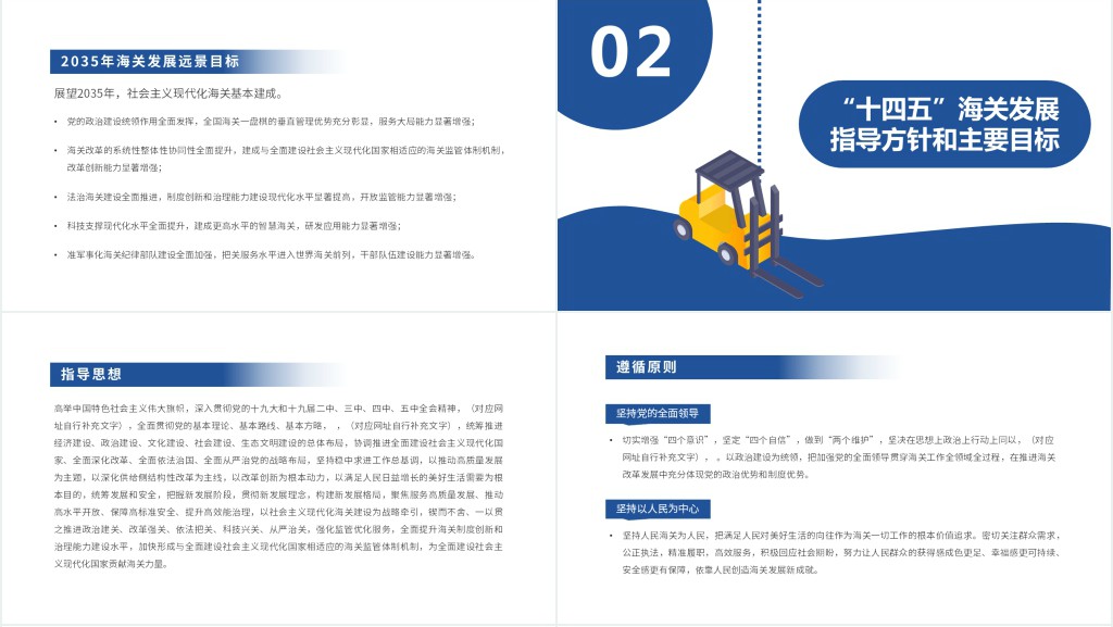 “十四五”海关发展规划PPT党课 “十四五”海关发展规划PPT党课