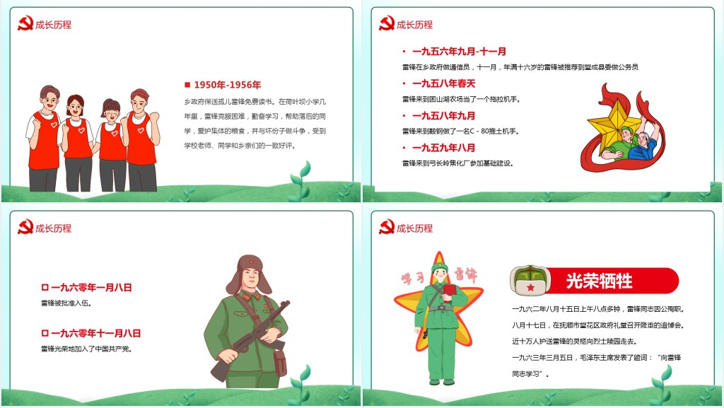 传承雷锋精神弘扬雷锋精神专题PPT课件 传承雷锋精神弘扬雷锋精神专题PPT课件