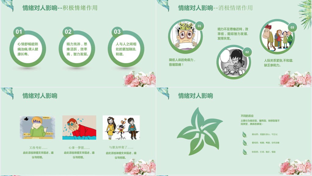高中初中我的情绪我做主班会课PPT课件 高中初中我的情绪我做主班会课PPT课件