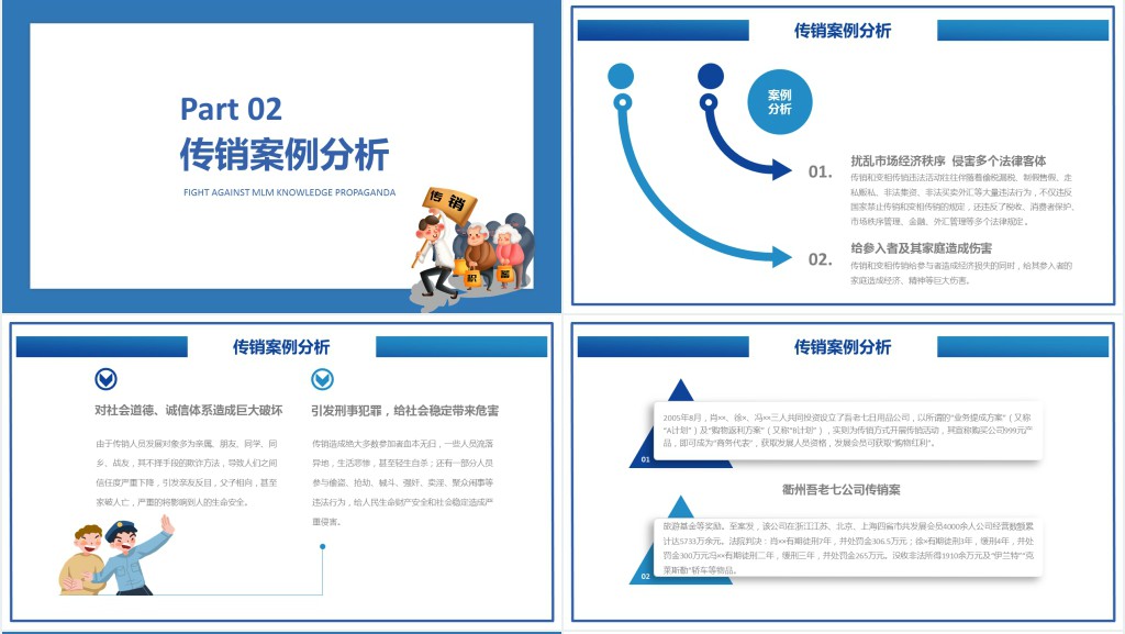 打击防范传销知识宣传PPT课件