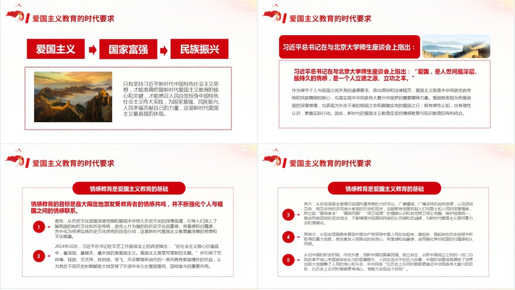家是最小国国是千万家爱国主题教育PPT党课 家是最小国国是千万家爱国主题教育PPT党课