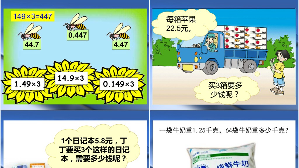小数乘整数的乘法和除法PPT课件 小数乘整数的乘法和除法PPT课件