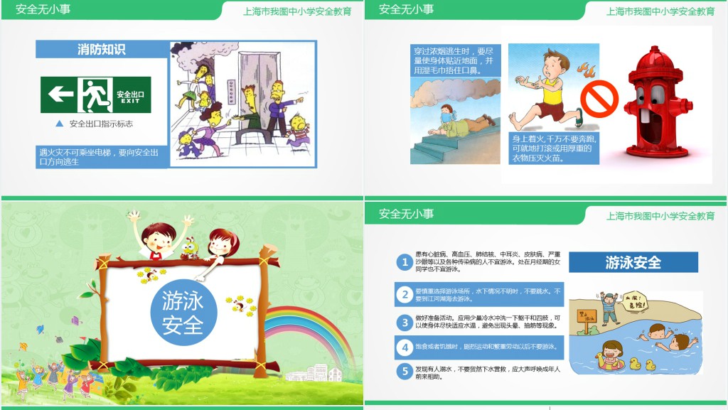 安全教育主题班会PPT课件
