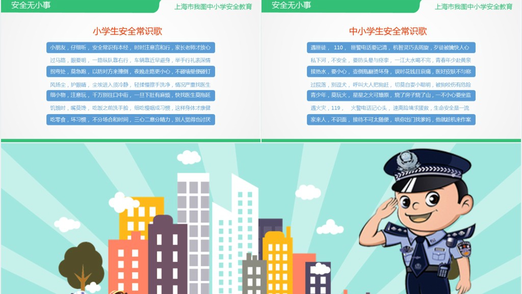安全教育主题班会PPT课件