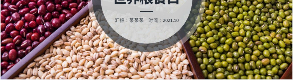世界粮食日科普介绍PPT模板