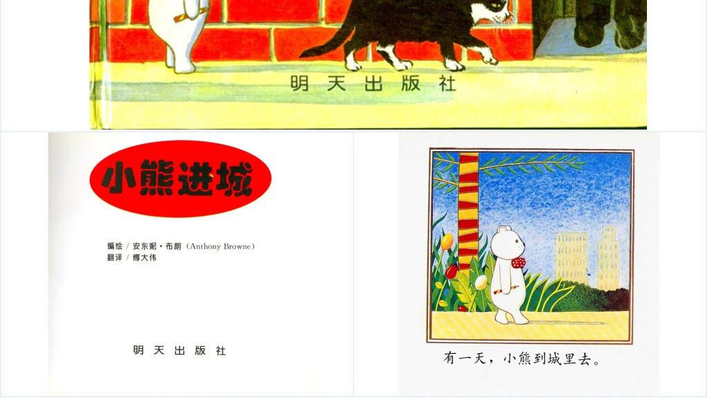 《小熊进城》绘本故事PPT课件 《小熊进城》绘本故事PPT课件