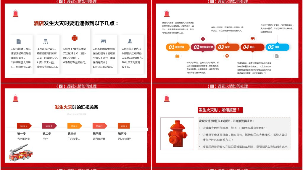 酒店员工消防安全知识培训内容PPT课件 酒店员工消防安全知识培训内容PPT课件