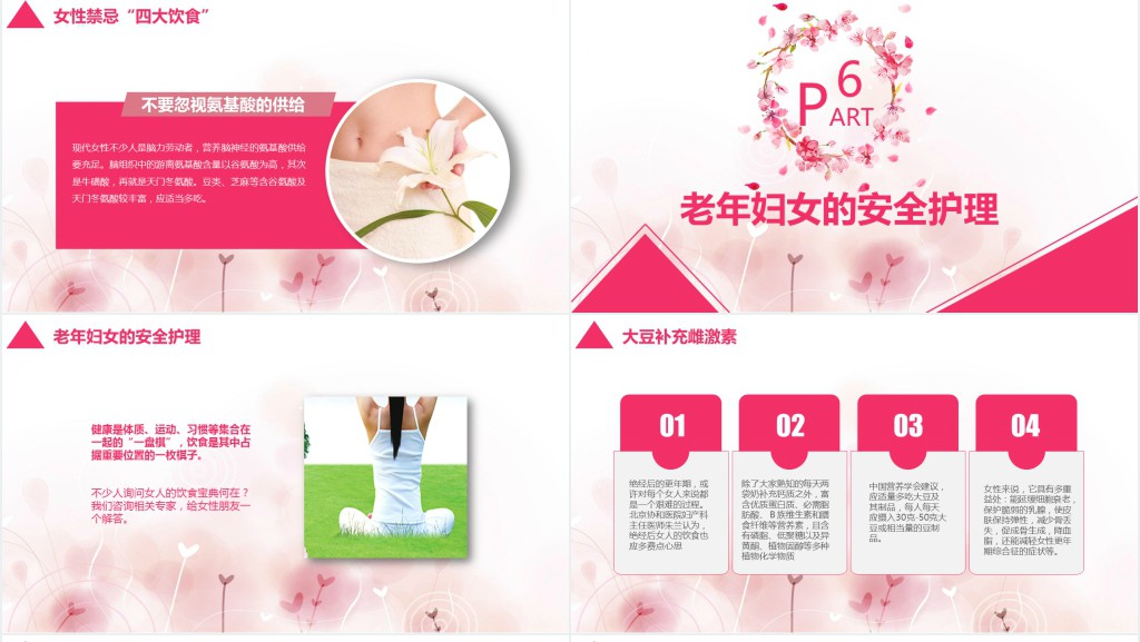 女性健康宣教科普知识讲座PPT课件 女性健康宣教科普知识讲座PPT课件
