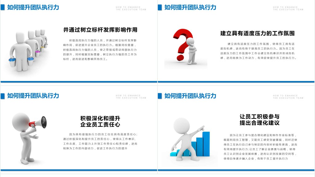 蓝色人物团队建设与管理