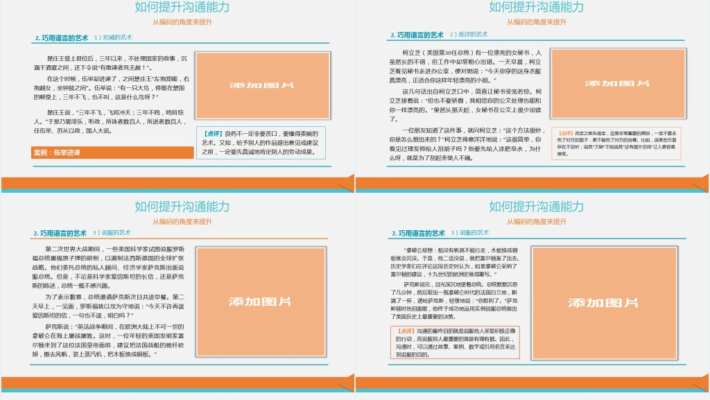 企业实用新员工入职培训之如何提高沟通技能PPT