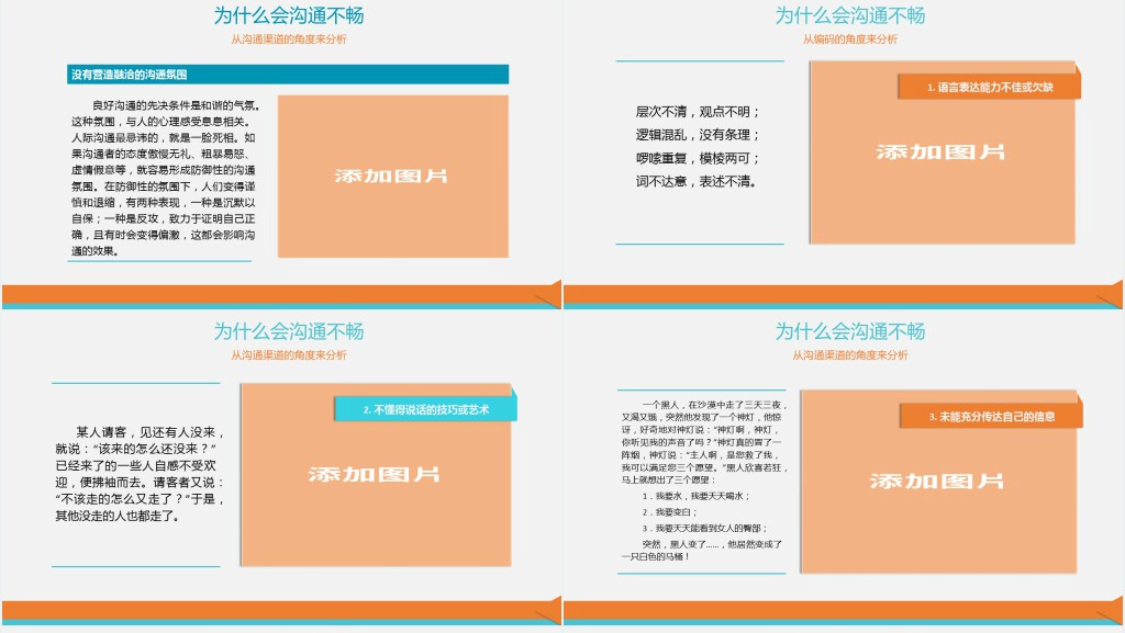 企业实用新员工入职培训之如何提高沟通技能PPT